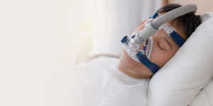 patient using sleep apnea mask Inwood WV
